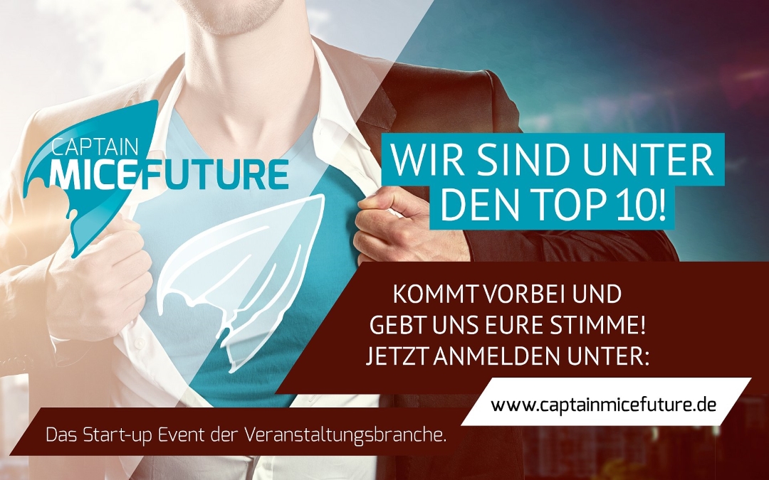 Wir sind nominiert! Beim Captain Mice Future Award 2018