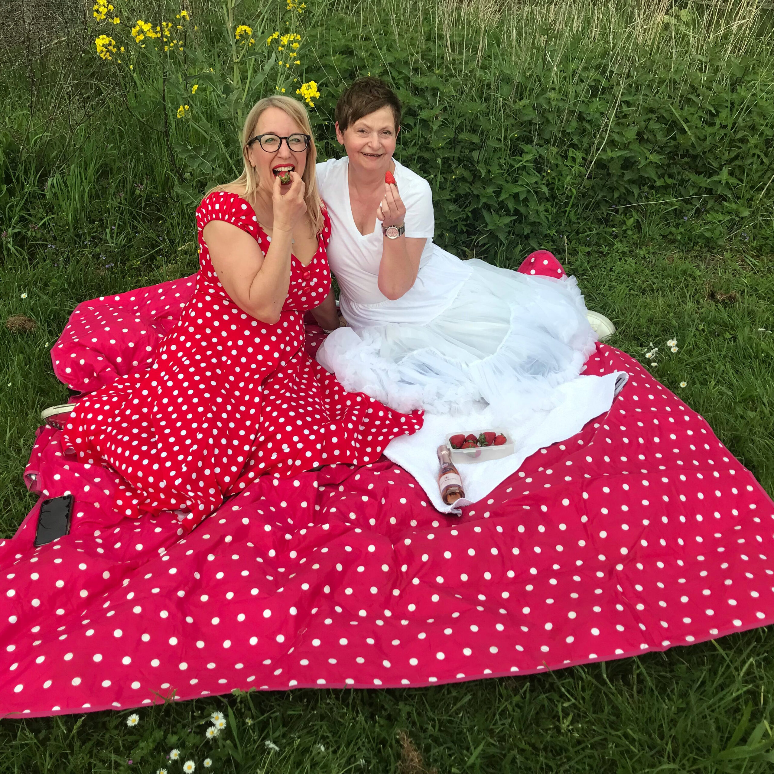 Schneeweißchen und Rosenrot-Picknick